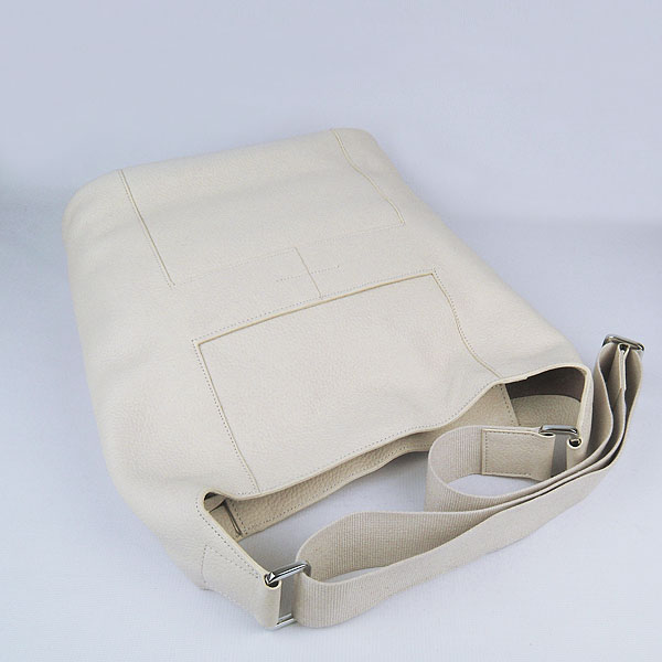 Knockoff Hermes Good News H Women Shoulder Bag Off-White H2801 - Click Image to Close